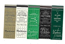 5 Dyckman Hotel - Minneapolis, MINN.   Matchcovers picture
