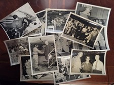 Vintage 1951 US Army Press Photo Lot 11pc Camp Crawford Japan Korean War General picture