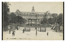 Le Havre City Hall Standard Postcard COPY RPPC picture