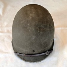 Vintage WWII U.S. Hawley M-1 Helmet Liner with Chinstrap & Army Serial Number picture
