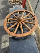 Vintage Wagon Wheel Western Chandelier Rustic 5-Light Copper-Color 24” picture