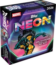 2026 Topps Neon Marvel Factory Sealed Mega Box SOLD OUT Presale Ships 10/14 picture