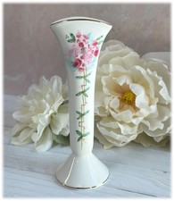 Stiffel Porcelain Vase from Hand Painted Floral Vanity Set 2003 NEW Old Stock picture