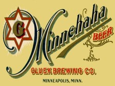 Minnehaha Beer of Minneapolis NEW Sign 24x30