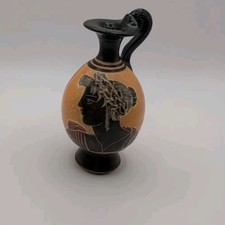 Small Replica of an Ancient Greek Vase Oinochoe Type of Wine Jug 3.5