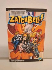 RARE OOP ~ 'Zatch Bell' Manga ~ Vol 24 ~ Viz Media & Makoto Raiku ~ Ex-Library picture