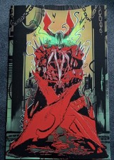 Gorkem Demir Venomized Absolute Batman #1 Spawn Symbiote Bloody Embossed #21/30 picture