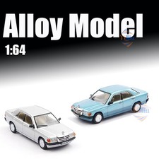 1:64 Mercedes 190E Alloy Diecast - Classic German Sedan Collectible NEW picture