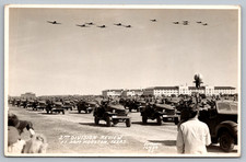 RPPC Postcard BC-1 Trainers 2nd Division Review Fort Sam Houston Texas  picture