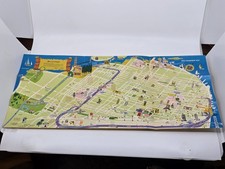 Vintage 1975 Tour Map Tourmap Brand SAN FRANCISCO Bay CA Ephemera Full Color picture