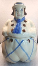 Vintage Shawnee USA Pottery “Happy” Dutch Boy Cookie Jar Hand Painted picture