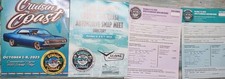 Cruisin the coast classic car show Mississippi -2023  guide map & 2 Car Entries picture