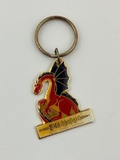 Vtg Excalibur Hotel Casino Las Vegas Nevad Keychain Key Ring Advertising picture