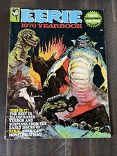 Eerie 1970 Yearbook Warren Magazine Frank Frazetta Cover Horror picture