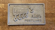 Vintage Car Club Plaque Portland Oregon 4’s A And B’s Hot Rod Kustom 50s 60s picture