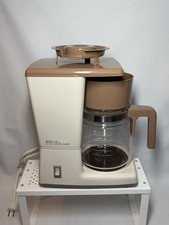 Vintage Regal Drip Coffee Maker 4 To 10 Cups Brewing V7564 Brown Cream Tested picture