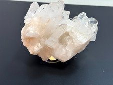 Large Natural Clear Quartz Crystal Cluster Specimen 3 lb 2 oz Cabinet Raw Points picture