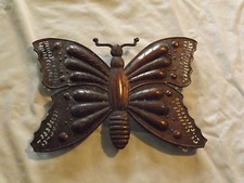 VINTAGE PORT MARMITE DER UNTER KACHTOPF URDER POT LARGE COPPER BUTTERFLY picture