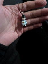 Vintage Hikaru No Go Fujiwara No Sai Mini Figure Charm picture