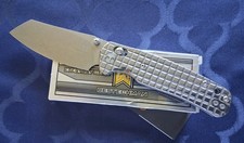 *NEW*🔥 BESTECHMAN Cicada's Wing Folder w/Silver Frag Handle & 10Cr15Mov Blade  picture
