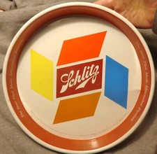 Vintage Schlitz Beer Tray- Milwaukee, WI - @1955 - Damaged picture
