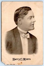 1913 NEWS FERRY VIRGINIA POSTMARK HARRY C MYERS AMERICAN ACTOR ANTIQUE POSTCARD picture