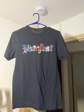 Disney Parks Disneyland Villains Character Letters Black T-shirt New 2025 XS picture