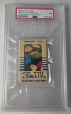 1962 DUTCH GUM HB  LORNE GREEN/M, LANDON UNOPENED PACK PSA 7 picture