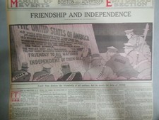 Huge Winsor McCay Editorial Illustration from 6/25/1933 Full Size 15 x 22 inches picture