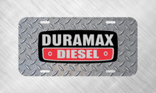 New For Duramax Truck License Plate Auto Car Tag  Silverado diesel picture