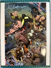 TMNT The Last Ronin II Re Evolution #2 (2024) RE Virgin Variant SIGNED Eastman picture