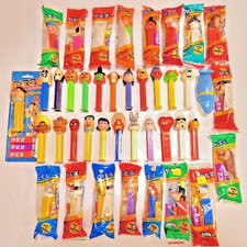 Huge PEZ Dispenser Lot of 41 – 18 New In Package & 23 Loose – Star Wars Disney picture