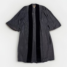 40s 50s Vintage Collegiate Cap and Gown Co Heavy Graduation Ceremony Robe Sz 36L picture