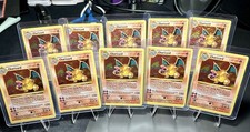 1999 Pokemon Base Set Shadowless Charizard 4/102 Holo Rare Vintage WOTC picture