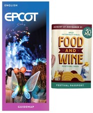 EPCOT Food And Wine Festival Passport 2026 Park Map Guidemap Bundle Disney World picture