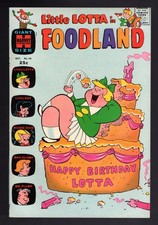 Little Lotta Foodland #24 NM 1970 Square Bound Giant Harvey File Copy- Gorgeous picture