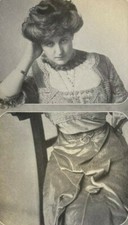 1908 Vintage Magazine Illustration Actress Margaret Anglin picture