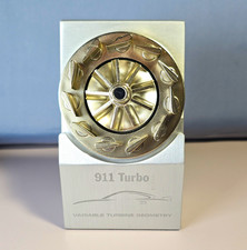 Rare Porsche 911 Turbo VTG  Paperweight Authentic 997 Promo Display Moving Vanes picture
