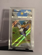 Drilbur 130/086 Black Bolt sv11b Ace Grading Gem Mint 10 Japanese Pokemon picture