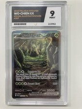 Pokemon-Wo-Chien Ex 257/193-Special Illustration Rare-ACE 9 Graded-2023 picture
