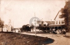 c1907 Street W Rutland Massachusetts MA Church Wagon RPPC Photo Postcard COPY picture