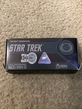 Eaglemoss Hero Collector U.S.S. Enterprise NCC-1701-D Pin Set picture