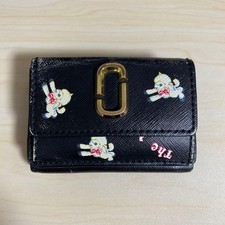 MARC JACOBS Women Collaboration Magda Archer Tri-Fold Mini Wallet VHTF Designer picture
