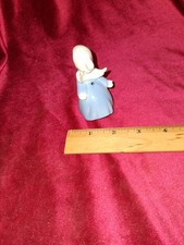 Vintage Porcelain Angel Figurine – Made in Japan – Blue Dress –  Collectible picture