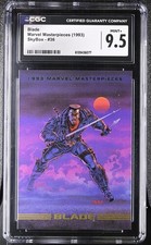 Blade - 1993 SkyBox Marvel Masterpieces #36 CGC 9.5 MINT+ picture