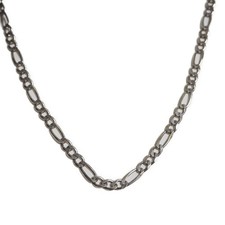 925 Silver Italian Chain Necklace Men's Silver Jewelry picture