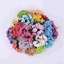 Flowers 12/36/72/144   Craft Pcs For Fake Artificial Garland Flowers Handcraft picture