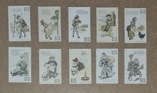 1900 Dwight's Soda Mother Goose Series J17 Antique 10 Victorian Card Vintage Lot picture