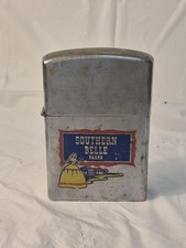 Vintage IDEALINE GIANT Southern brands NOVELTY FLIPTOP LIGHTER STEEL JAPAN picture