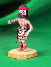 Hopi Kachina Doll - Huhuwa Kachina by Stacey Talahytewa - Lovely picture